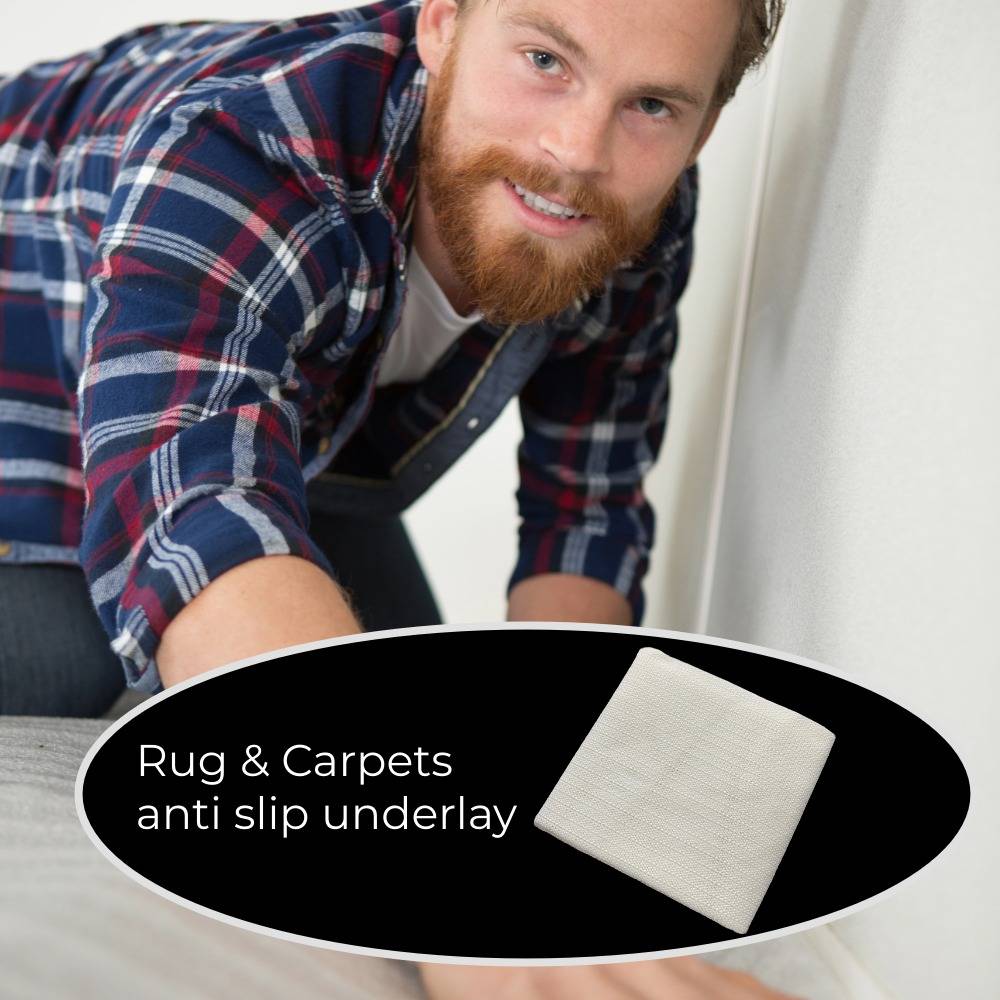 Home essential collection includes rug underlay for rugs and carpet